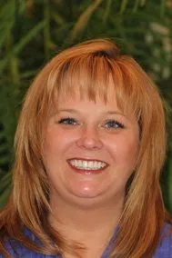 Woman smiling after Braces