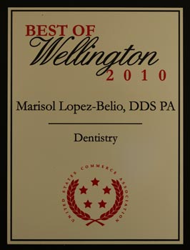 Best of Wellington 2010 Marisol Lopez-Belio, DDS PA