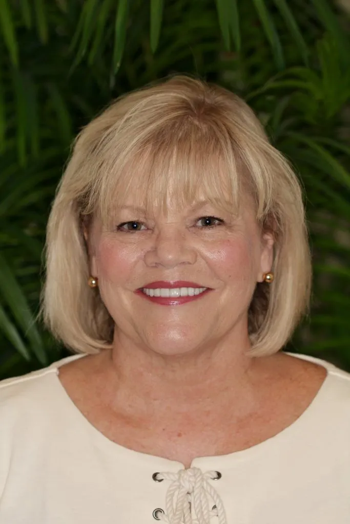 Woman smiling After Porcelain Veneers